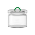 Pot En Verre Borosilicate Avec Bouchon Hermétique