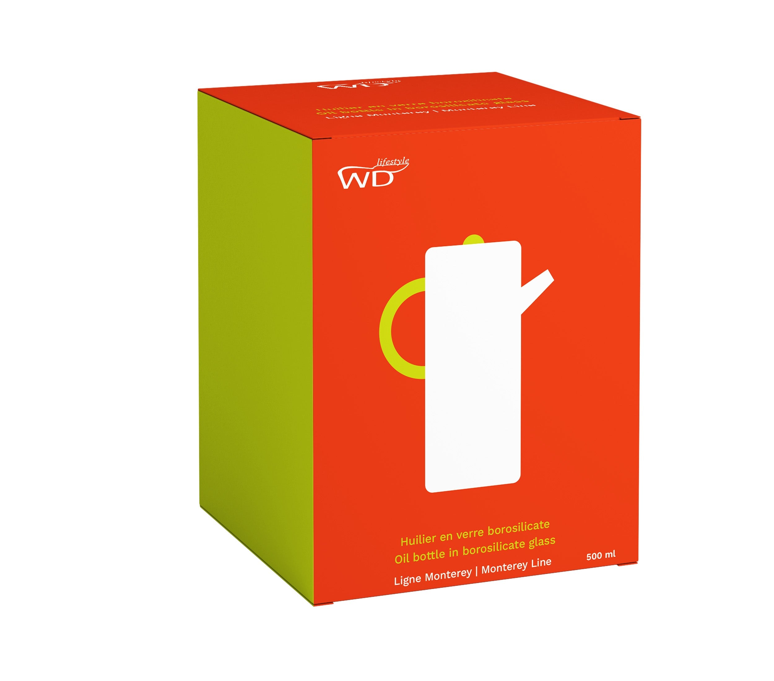 Huilier En Verre Borosilicate - 500ml