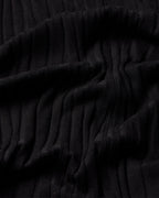 Vestido negro punto Sade sostenible - silueta 4