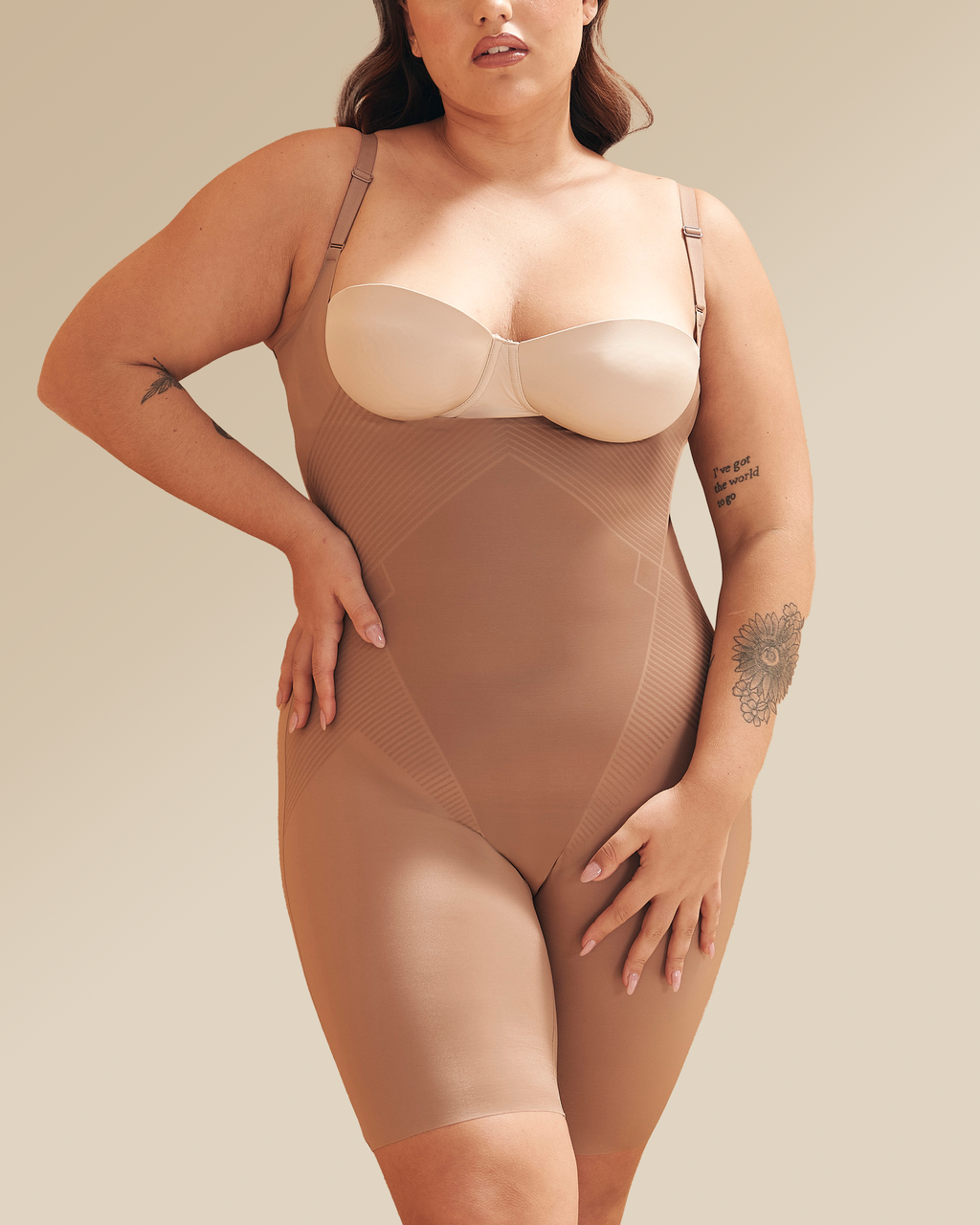 Body Moldeador Sin Aros Praliné De Spanx