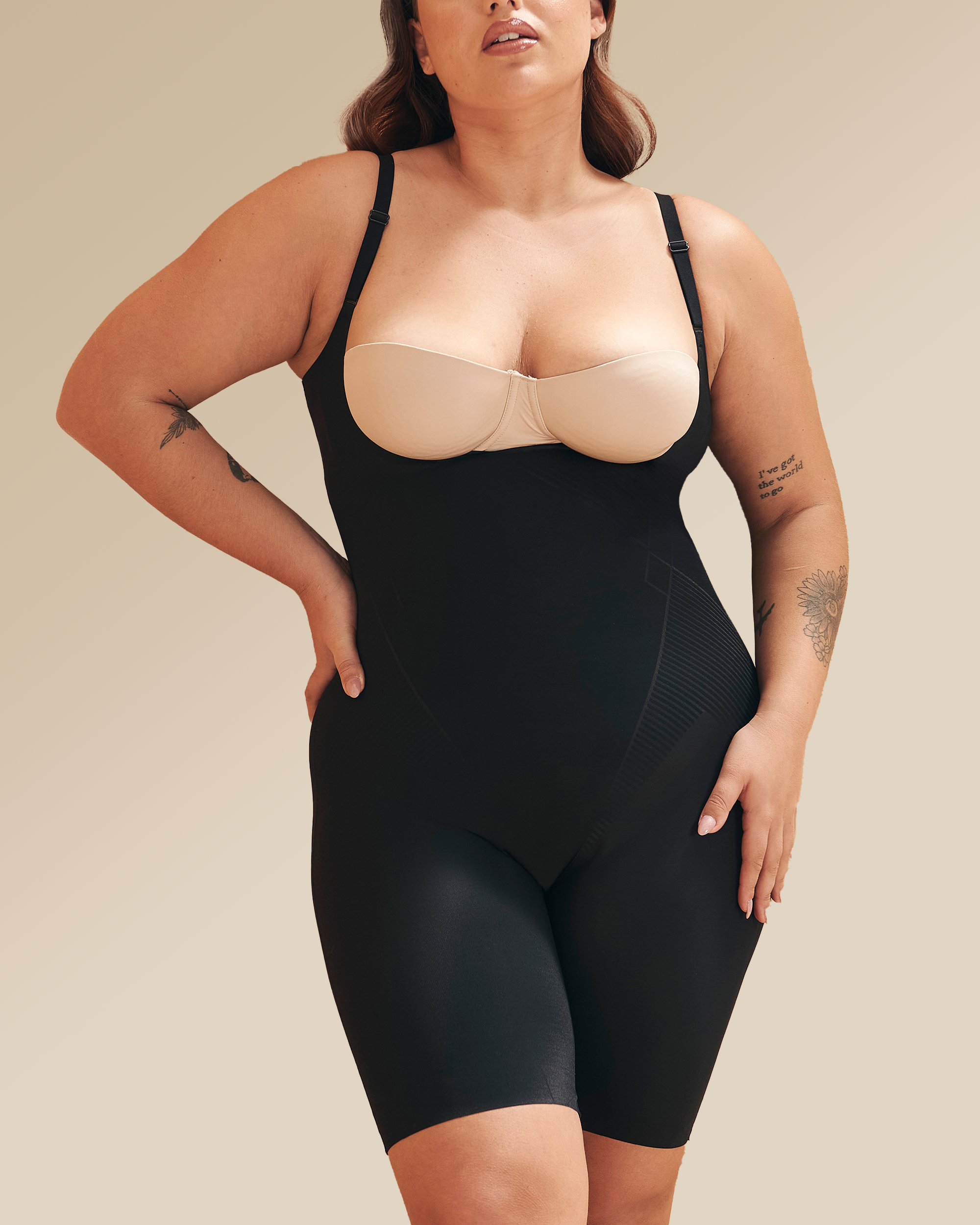 Body Moldeador Sin Aros Negro De Spanx