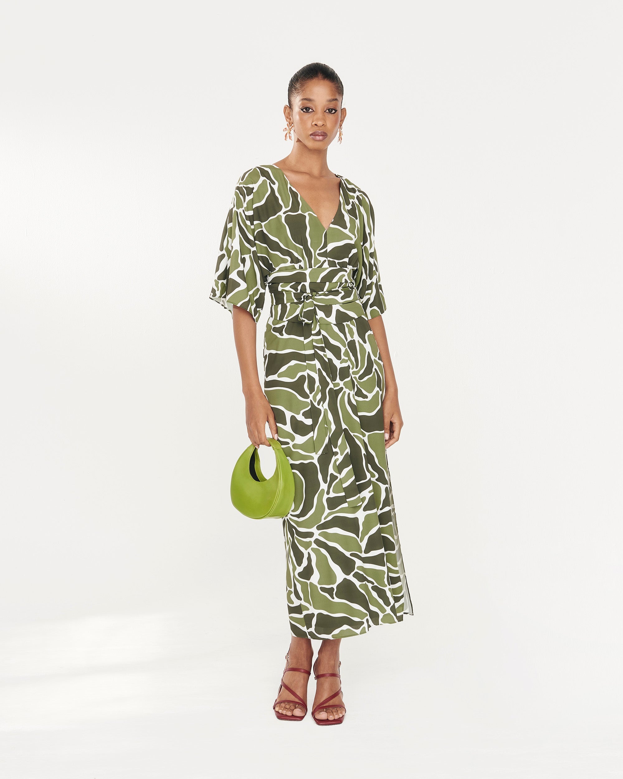 Robe Kyoto Arrecife Verde
