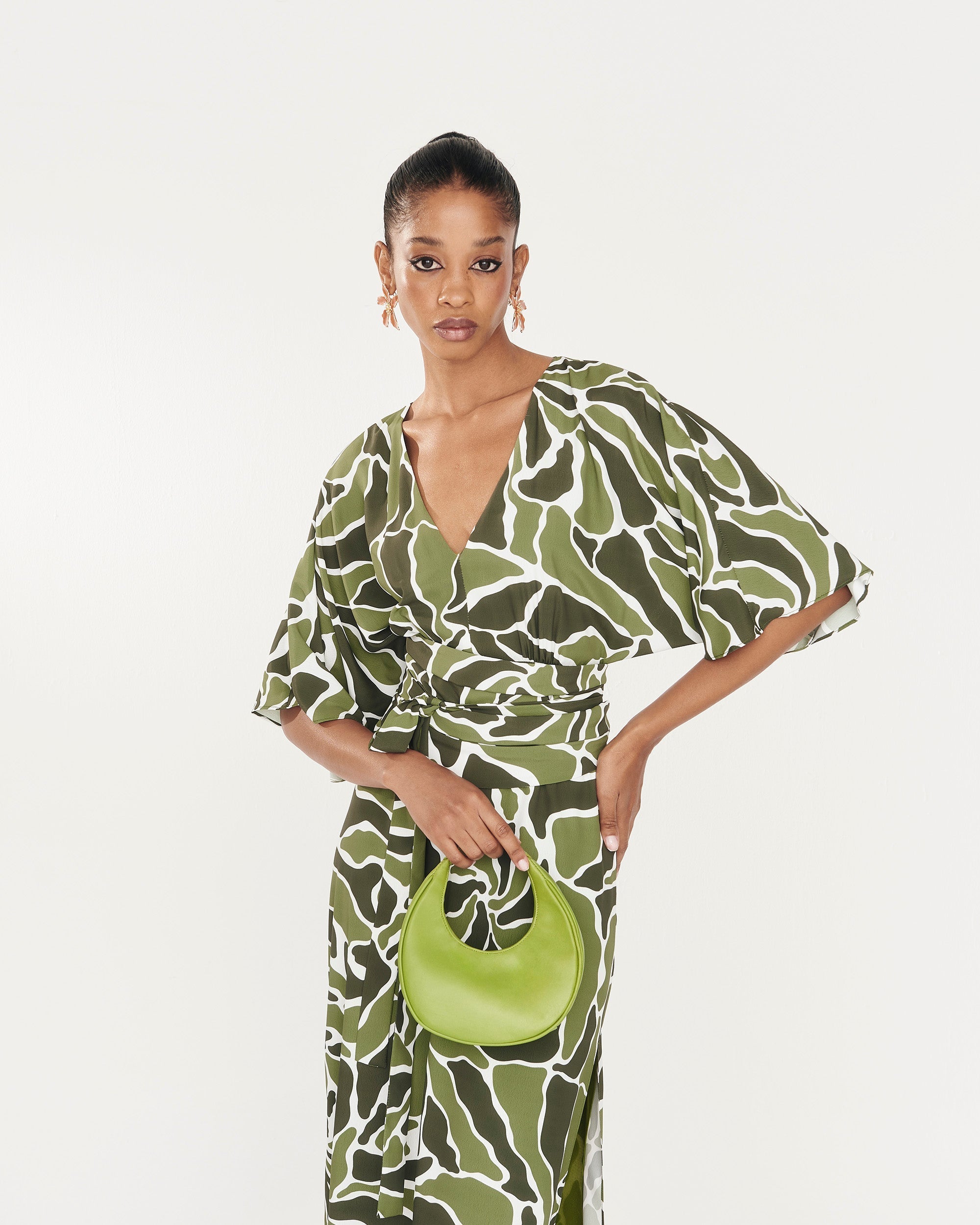 Robe Kyoto Arrecife Verde
