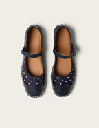 Espadrilles Bebi - Pois marine
