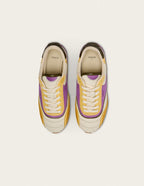 Baskets Basses Chantua - Citron Écru Lilas