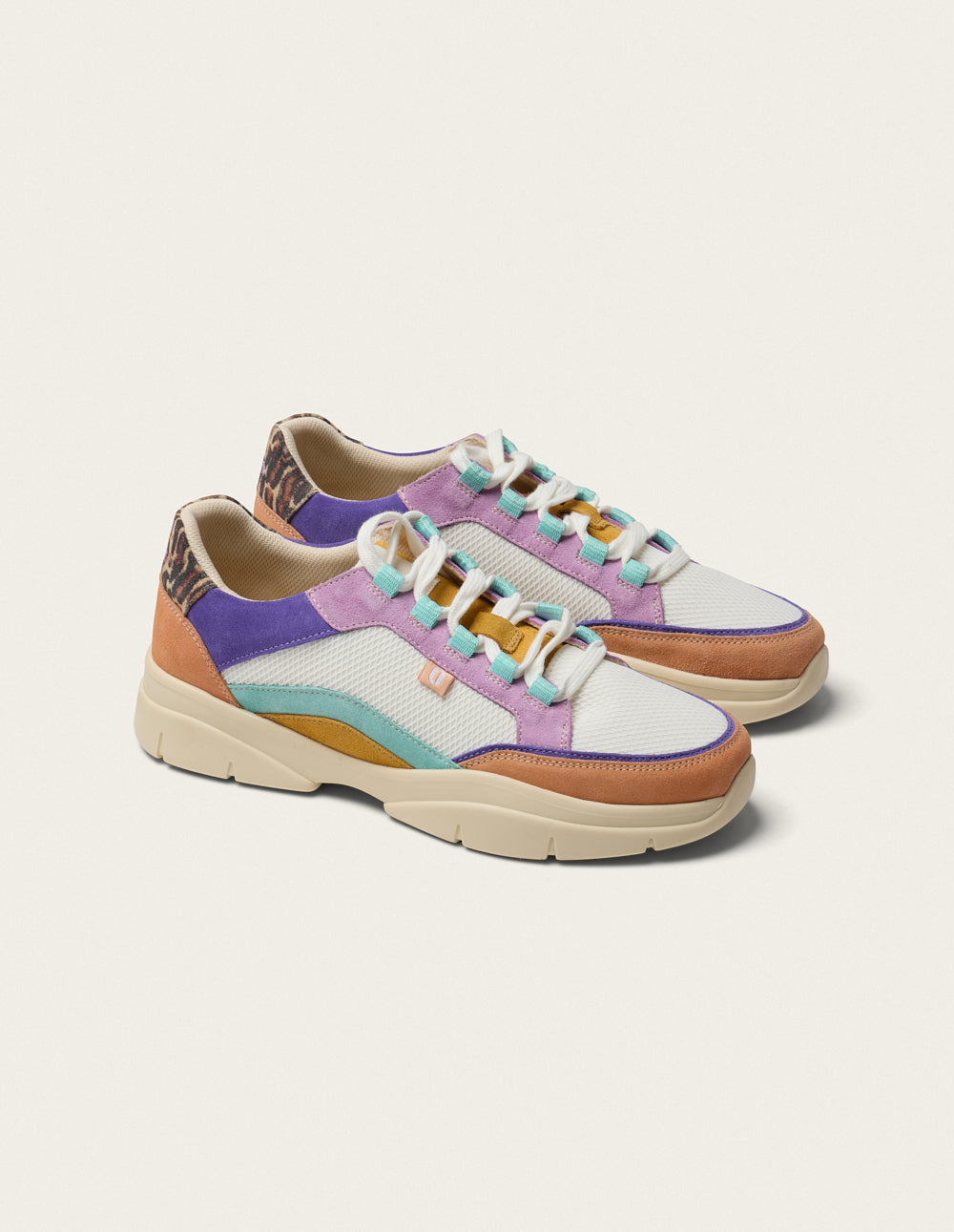 Baskets basses Laura - Blush violet lilas