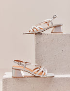 Sandales À Talons Emilie - Cuir Iridescent