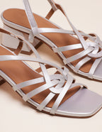 Sandales À Talons Emilie - Cuir Iridescent
