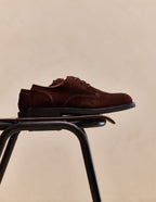 Derbies Norin - Suède marron