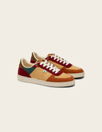 Baskets Basses Marie - Brique Beige Bordeaux