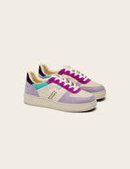 Baskets Basses Maxence F - Lilas Écru Violet