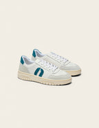 Baskets Basses Nora - Gris Clair Blanc Bleu