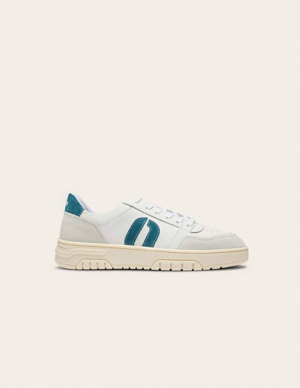 Baskets Basses Nora - Gris Clair Blanc Bleu
