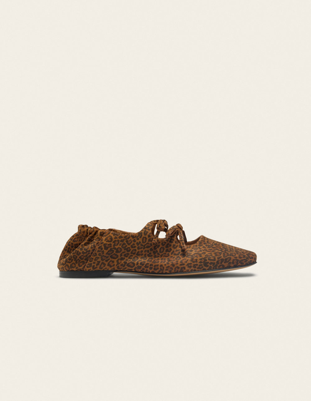 Ballerines Tula - Suède Léopard