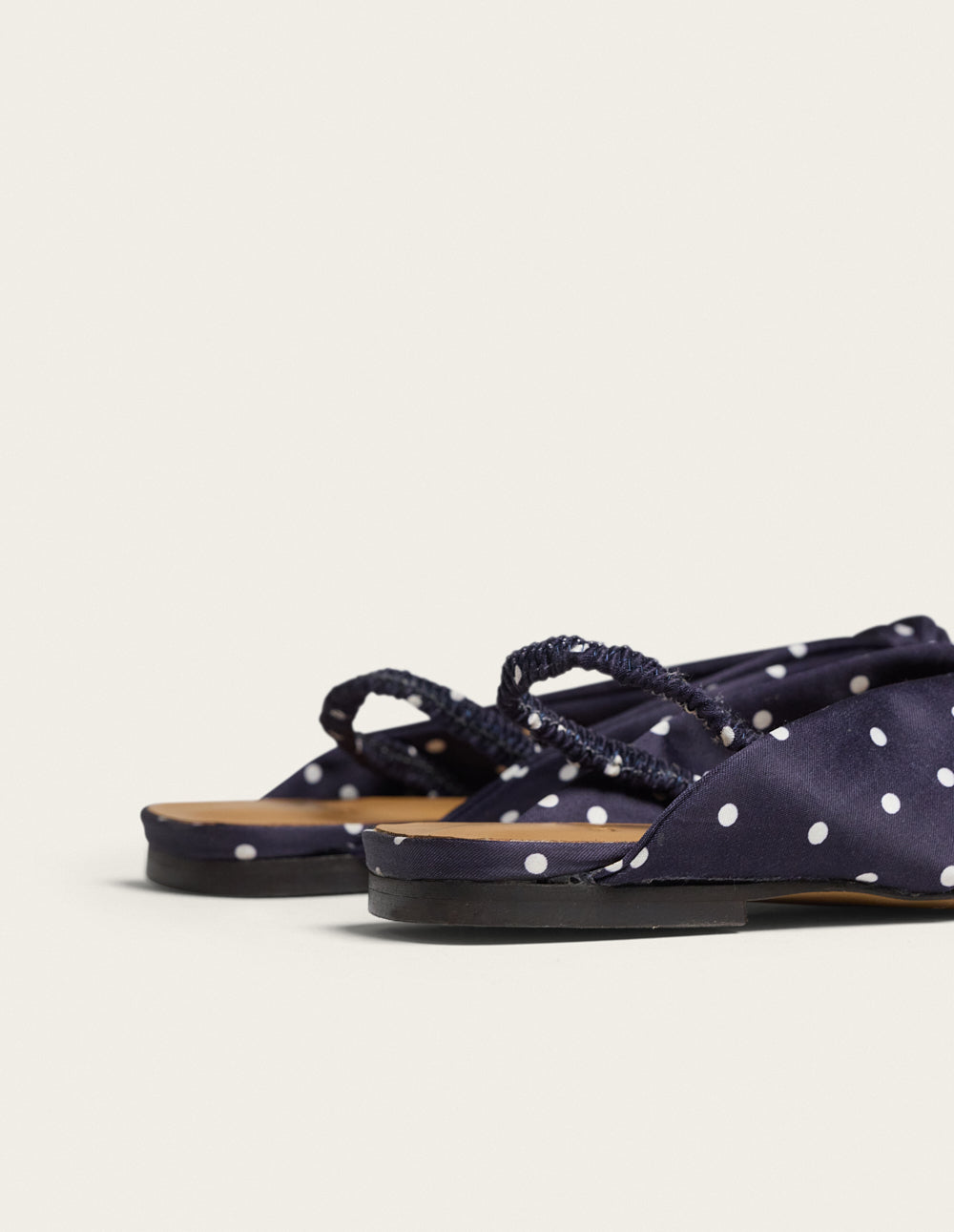 Sandales Yana - Pois marine
