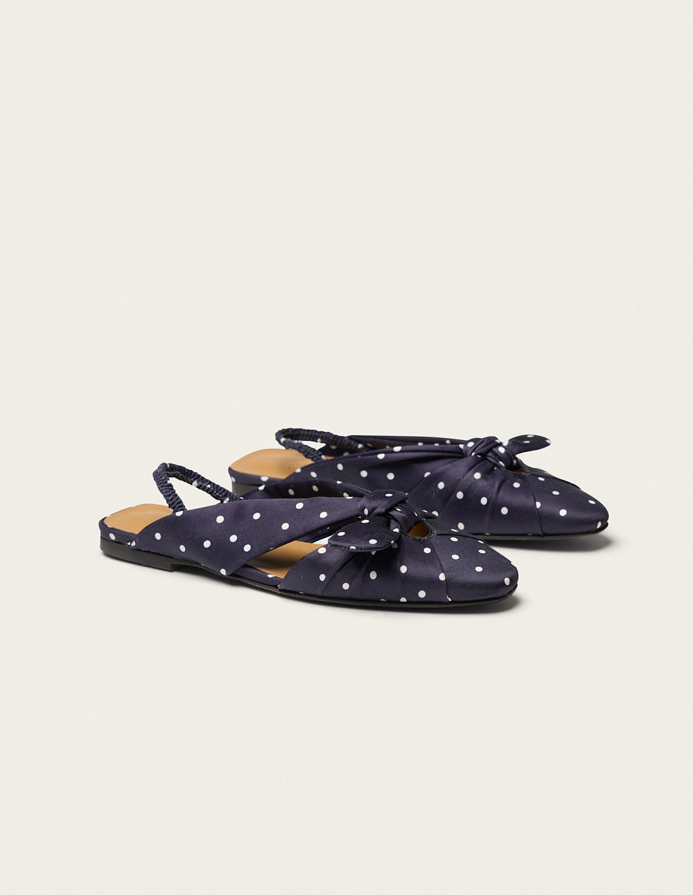 Sandales Yana - Pois marine