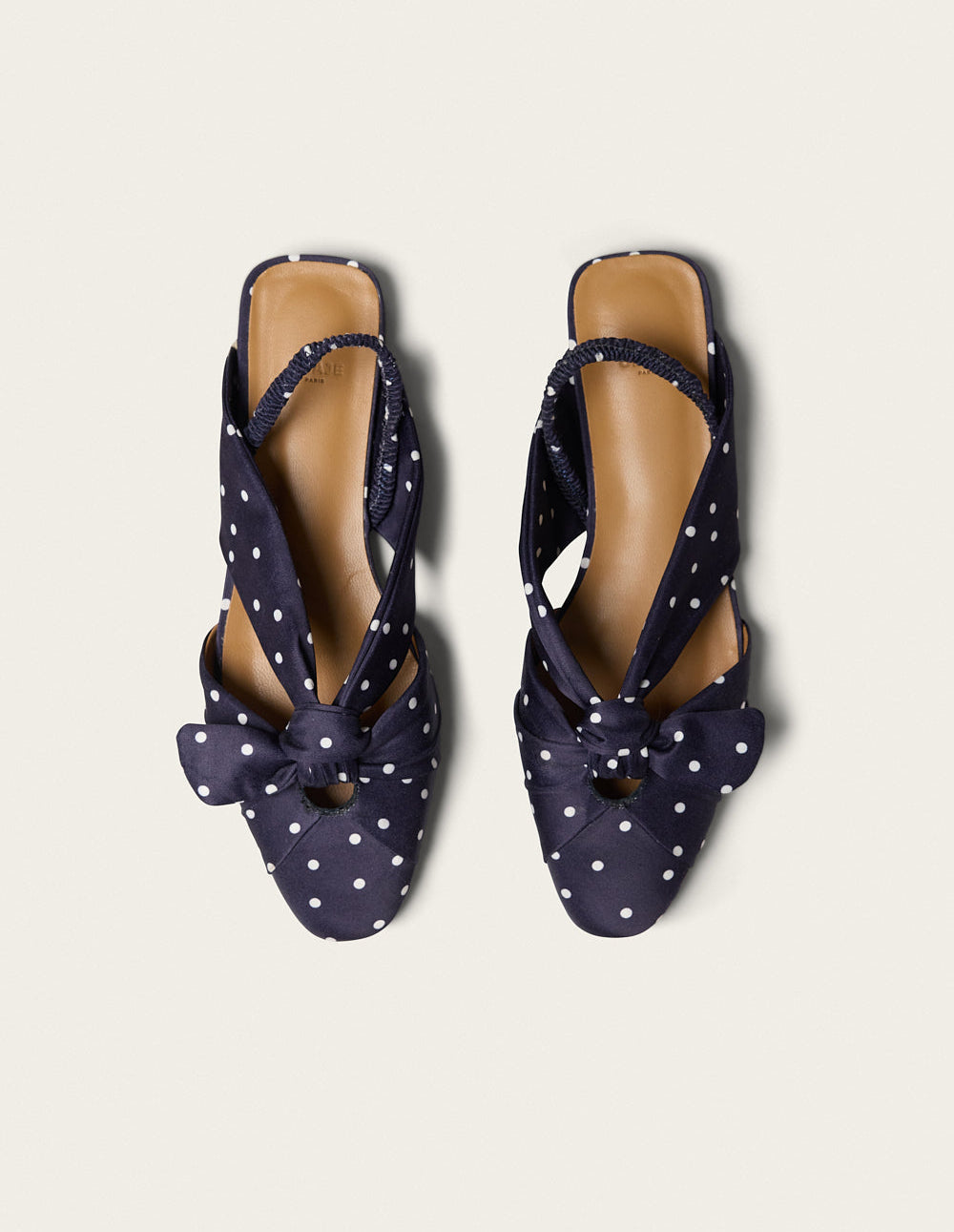 Sandales Yana - Pois marine