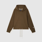 Sweat Wide Crop - Kaki - Mixte