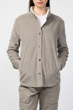 Veste Sherpa Lined Jumbo Cord - Concrete - Femme