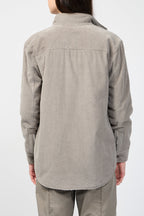 Veste Sherpa Lined Jumbo Cord - Concrete - Femme