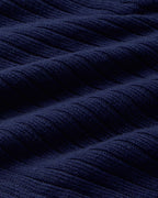 Jersey navy punto Adele sostenible - silueta 3