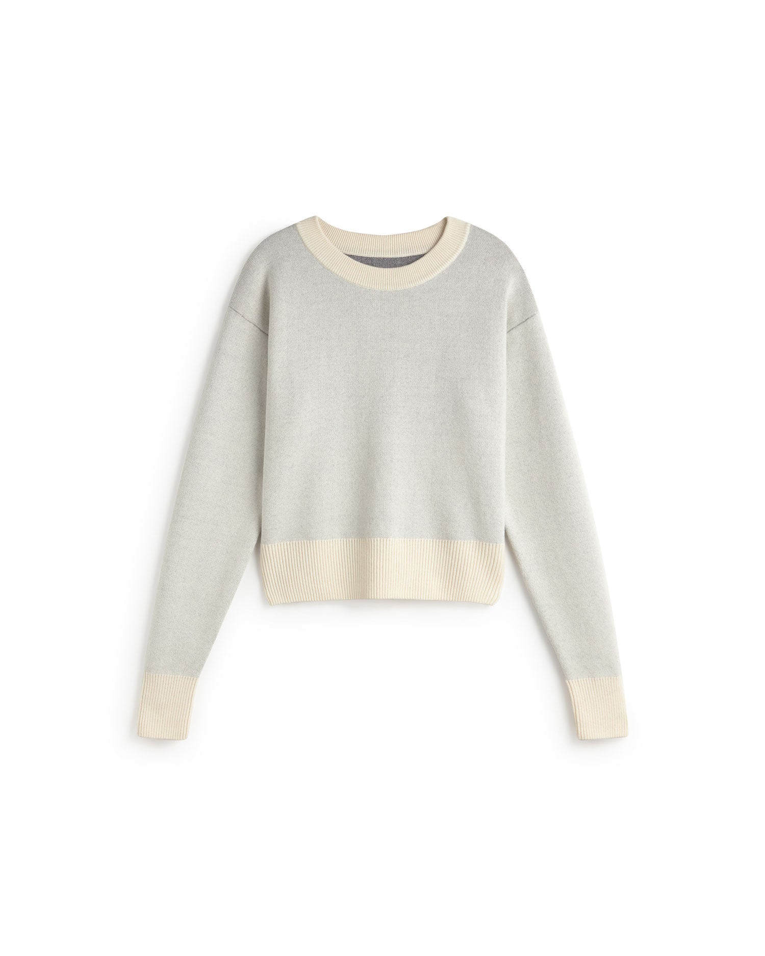 Jersey punto crudo flower Philis sostenible silueta - 1