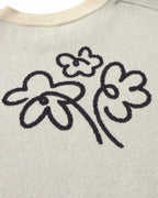 Jersey punto crudo flower Philis sostenible silueta - 2