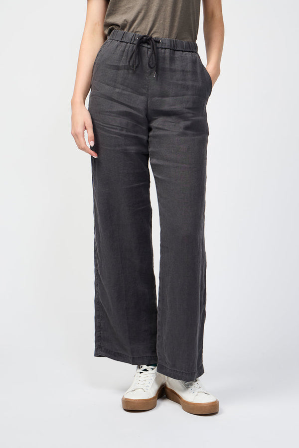 Pantalon De Détente En Lin - Magma Pigment - Femme