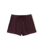 Short Gmt Teinté Blanc Clair - Aubergine - Femme