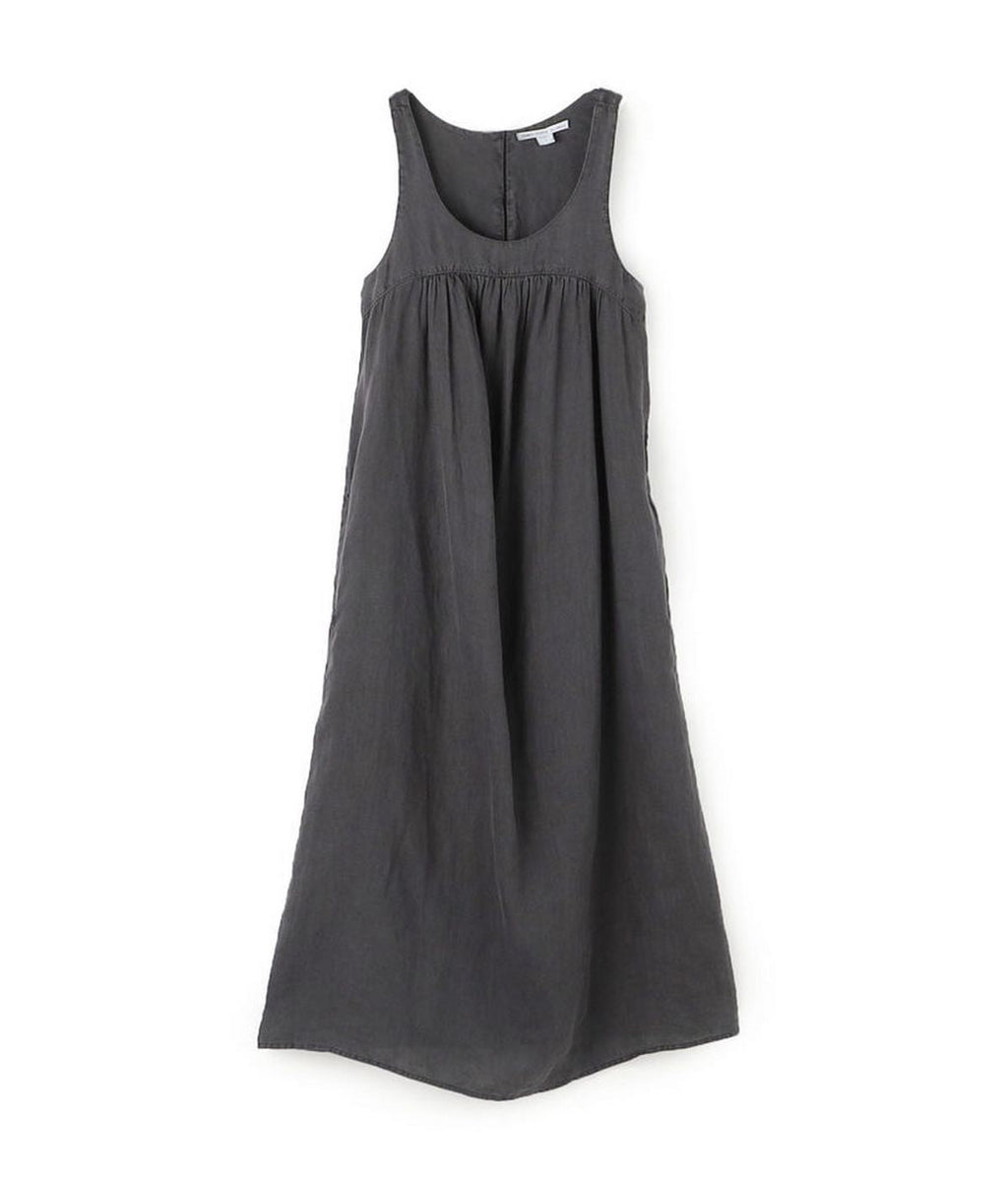 Robe Légère En Lin Teint En Pièce - Pigment Magma - Femme
