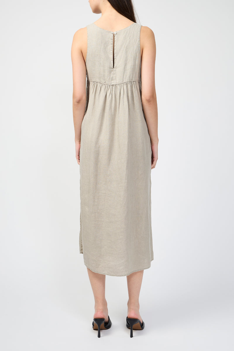 Robe Légère En Lin Teint En Pièce - Pigment Minéral - Femme