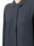 Robe Chemise Légère En Lin - Spritz Pigment - Femme