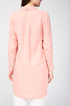 Robe Chemise Légère En Lin - Spritz Pigment - Femme