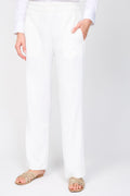 Pantalon Fluide Léger - Blanc - Femme