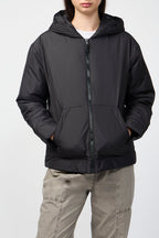 Sweat À Capuche Zippé Isolant - Noir - Femme