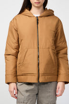 Veste Isolante Zippée Sur Le Devant - Cuivre - Femme
