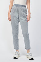 Pantalon Décontracté À Pli Simple - Breeze Pigment - Femme