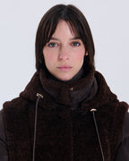 Doudoune Modesta chocolat_2