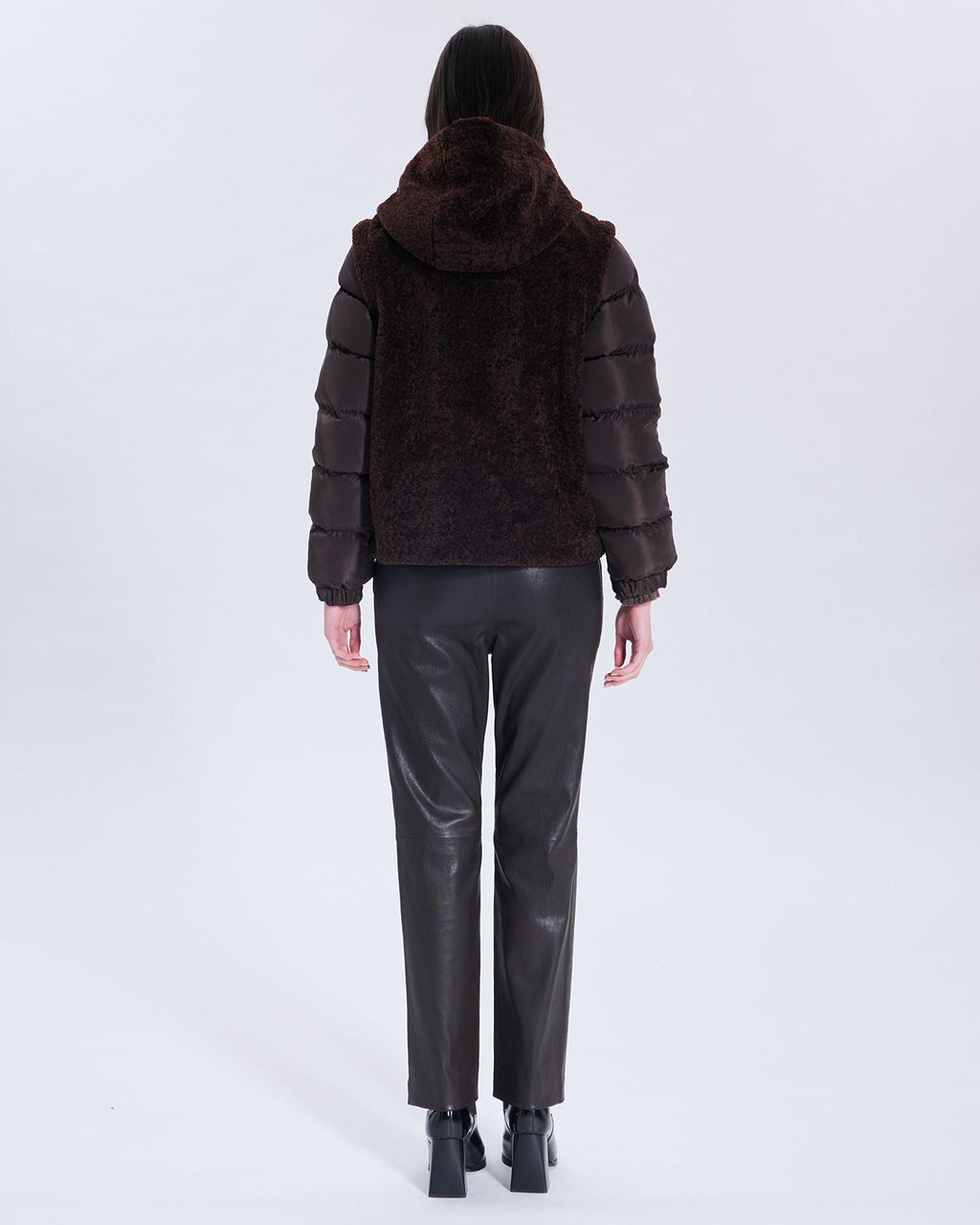 Doudoune Modesta chocolat_3