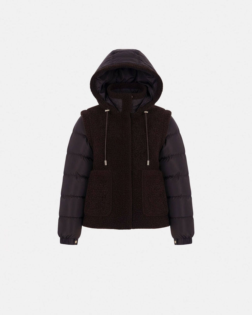Doudoune Modesta chocolat_5