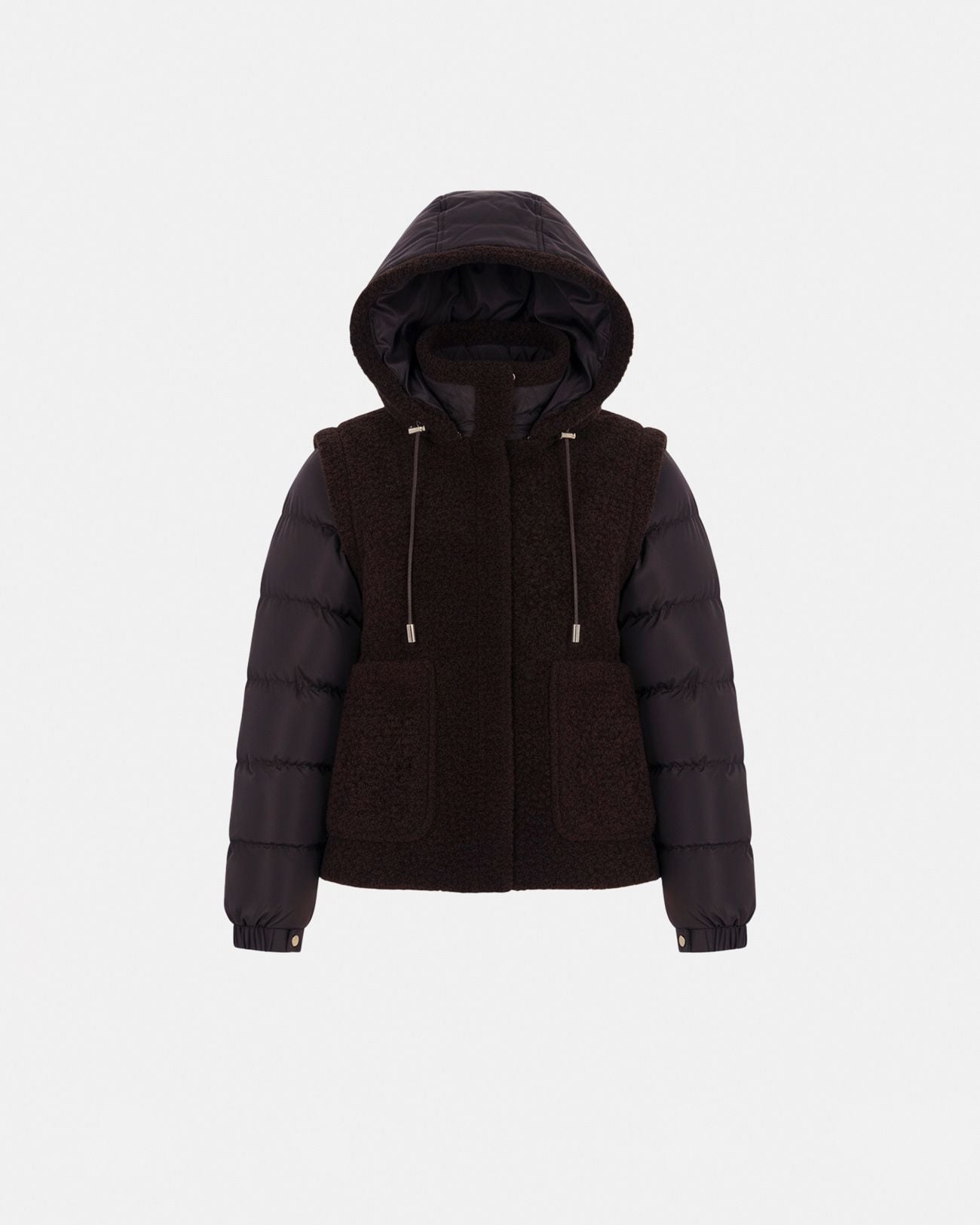 Doudoune Modesta chocolat_5