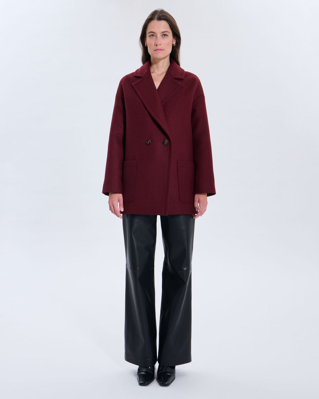 Manteau Mirando grenat_4