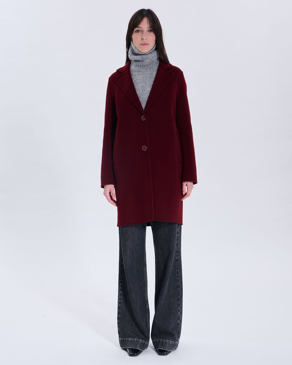 Manteau Matila grenat_4