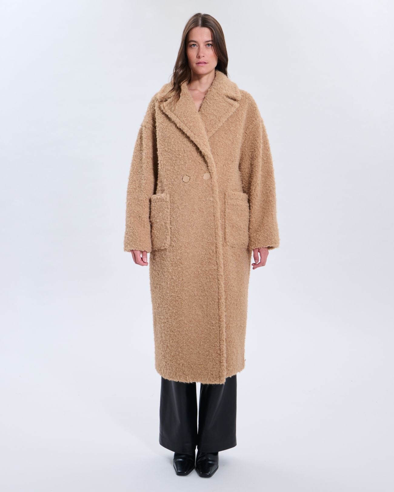 Manteau Miliza camel_5