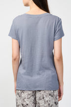S/S Relaxed Casual V-Neck - North - Femme