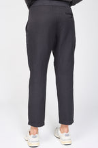 Pantalon Chino Herringbone Relaxed Fit - Magma Pigment - Femme