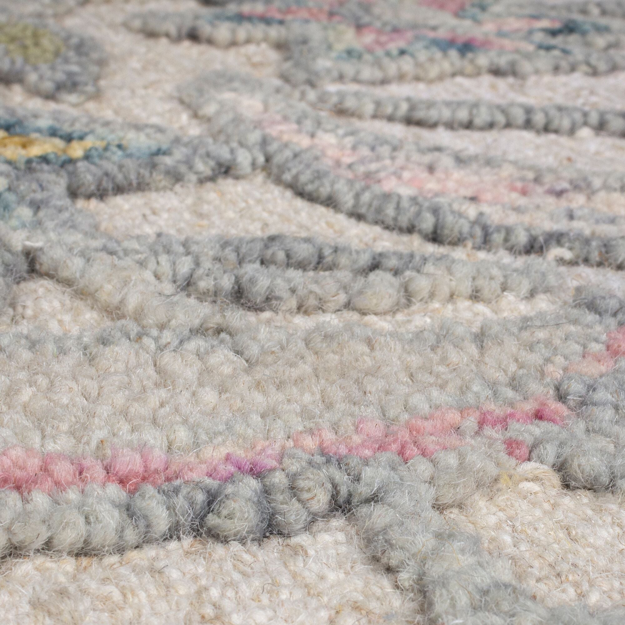 Tania - Tapis Floral En Laine