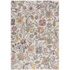 Tania - Tapis Floral En Laine
