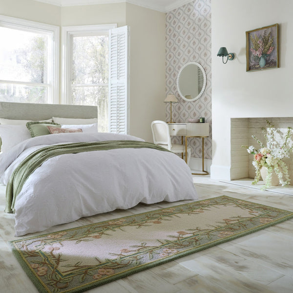 Verona Floral - Tapis En Laine De Couloir