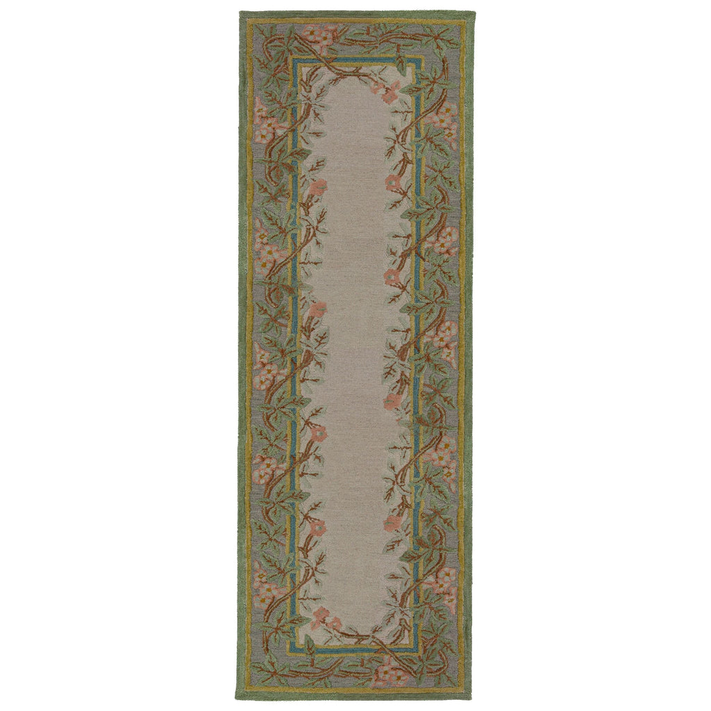 Verona Floral - Tapis En Laine De Couloir